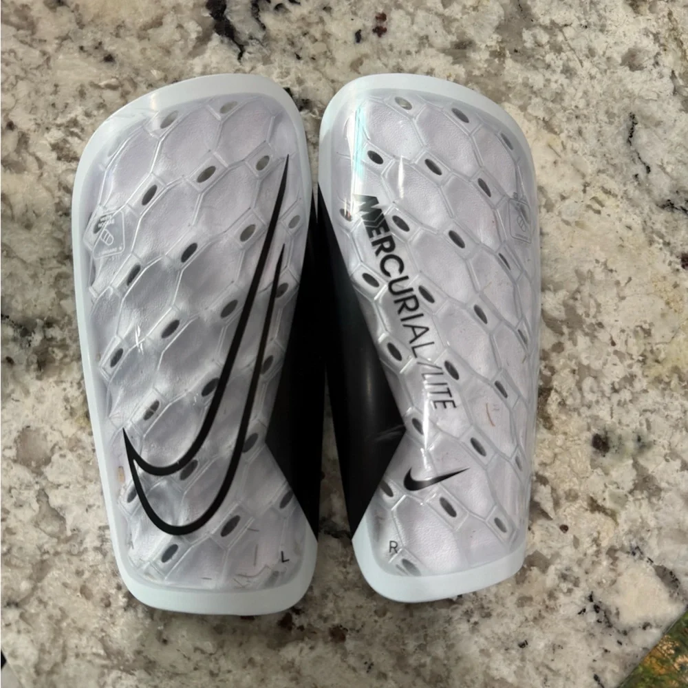 Nike Mercurial Lite Shin Guards - Neon Yellow, Hot Pink & Black (unisex) - Picture 6 of 7